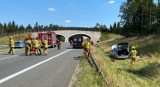 Groźne zdarzenie na S8 w Tyblach. 33-latek zasłabł za kierownicą 