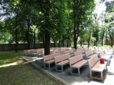 Budżet obywatelski w Raciborzu: Zamontowano ławki przy sanktuarium