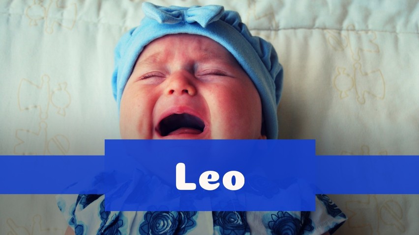 Leo - takie imię zostało nadane tylko dwóm chłopcom.