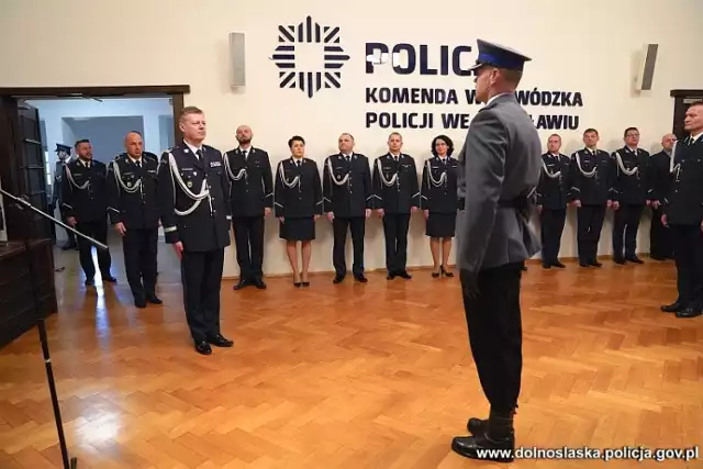 Nowi szefowie komend i komisariatów na Dolnym Śląsku