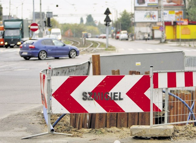 Ten wykop zostanie powiększony, dlatego jeden lewoskręt zostanie wyłączony z ruchu.