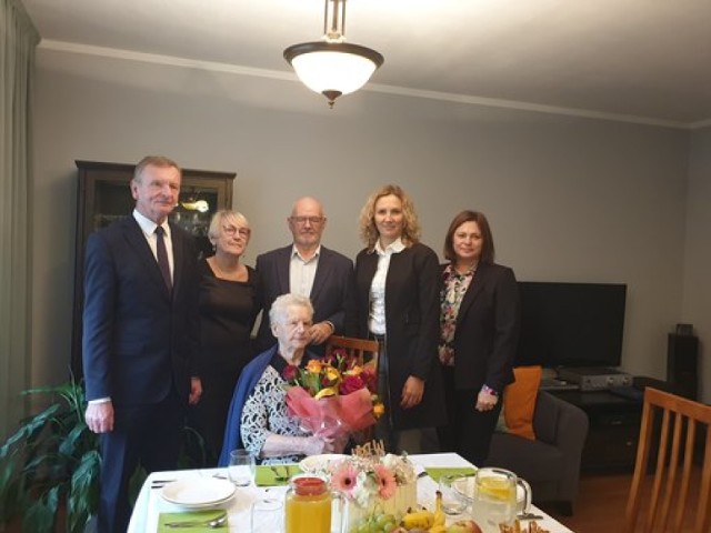 Najstarsza mieszkanka Starego Bojanowa skończyła 100 lat!