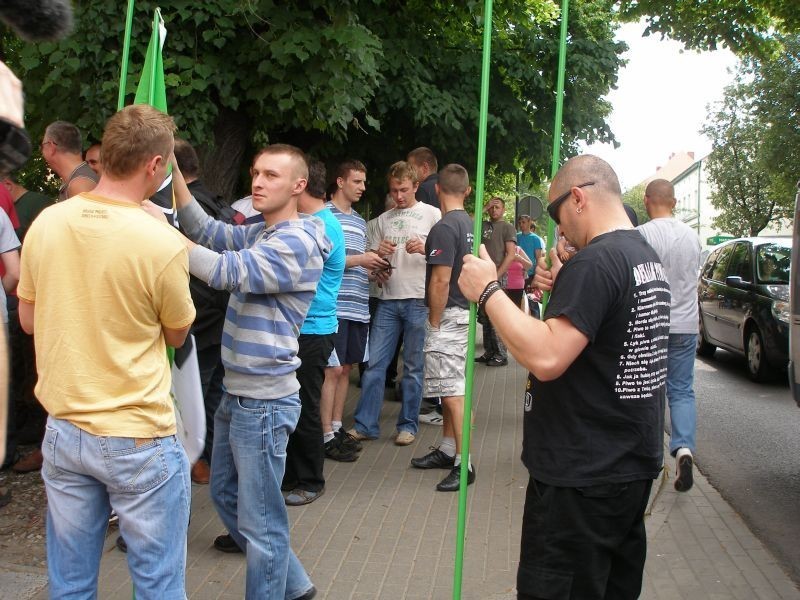 Pokojowa demonstracja trwała blisko 3 godziny