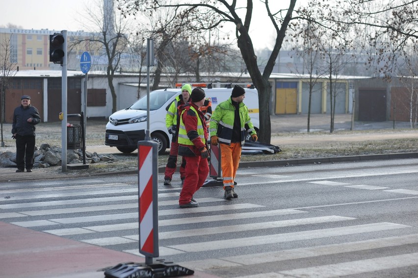 Bramownica koło Trapezu gotowa. Sygnalizacja działa.