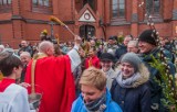 Pięknych palm i uroczyście przeżytej Niedzieli Palmowej nie zabrakło także w Katedrze Świętych Apostołów Piotra i Pawła w Gliwicach 