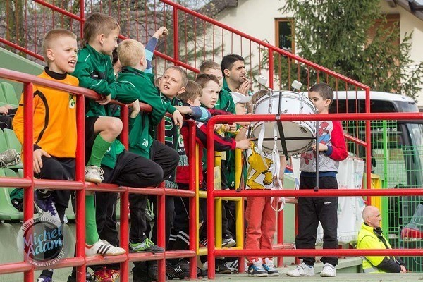 Świetna atmosfera na trybunach w Bełchatowie podczas meczu z Górnikiem Zabrze