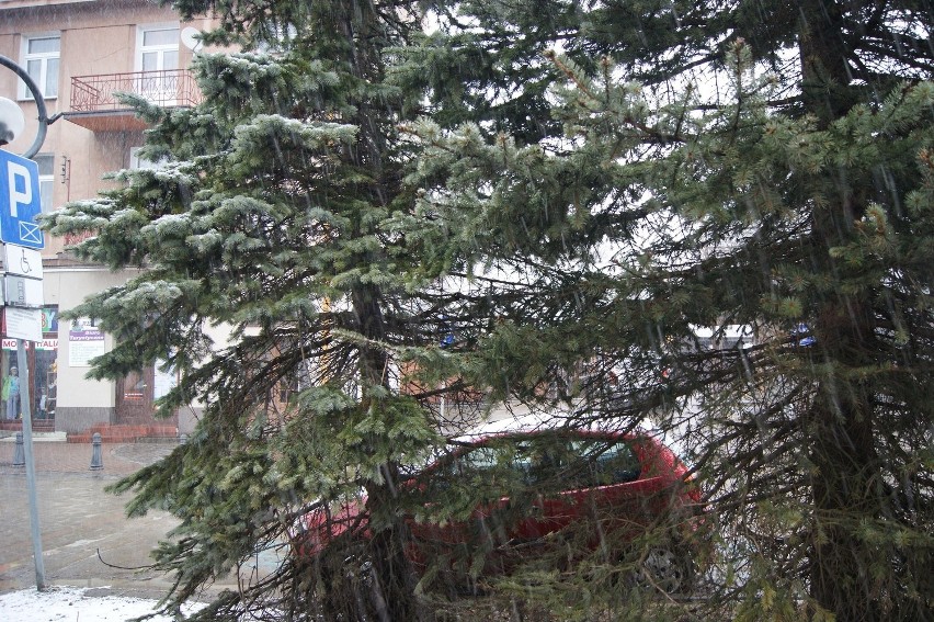 Zakopane: po południu nad miastem przeszła... śnieżyca [FOTO]