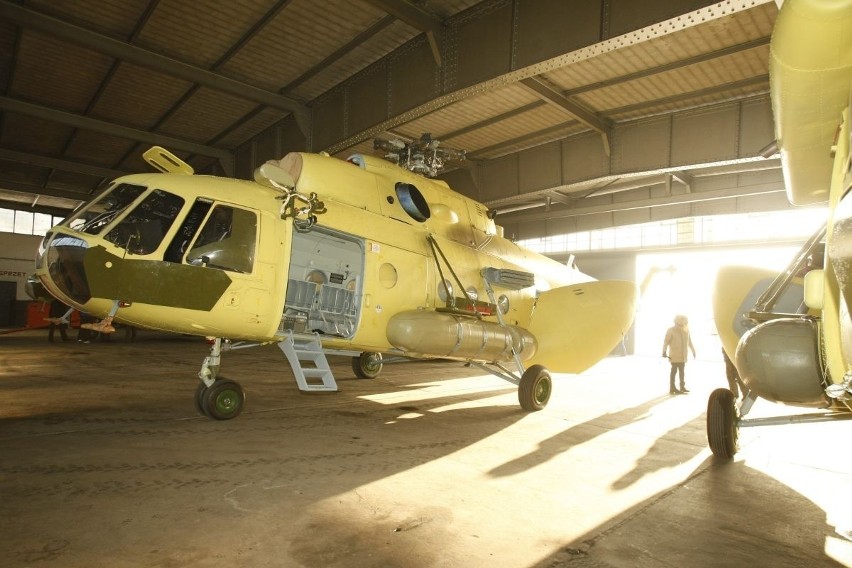 Mi-17 od Rosjan na wrocławskim lotnisku