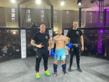 Oskar Wituchowski z Budzynia walczył podczas gali MMA