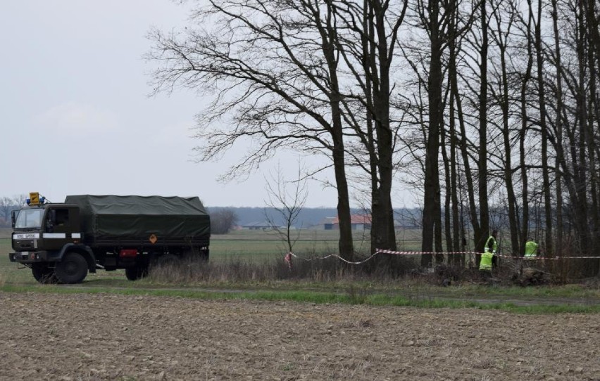 Niewybuchy w Łąkocinach