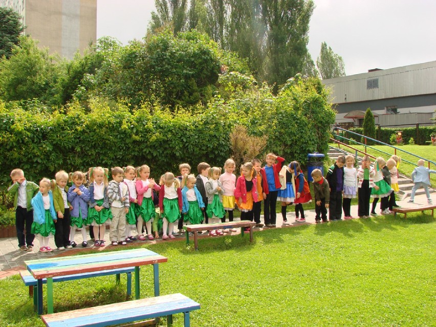 Powitanie Gości w ogrodzie przedszkolnym