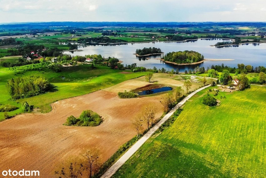 Działka rolna z widokiem na dwa jeziora Kukowino oraz...