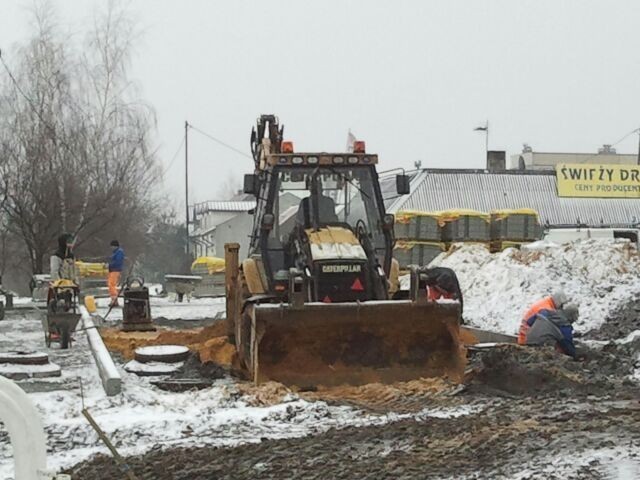 Sklepy Żory: Budują nowy market sieci Dino, tym razem na osiedlu Sikorskiego. zobacz fOTO