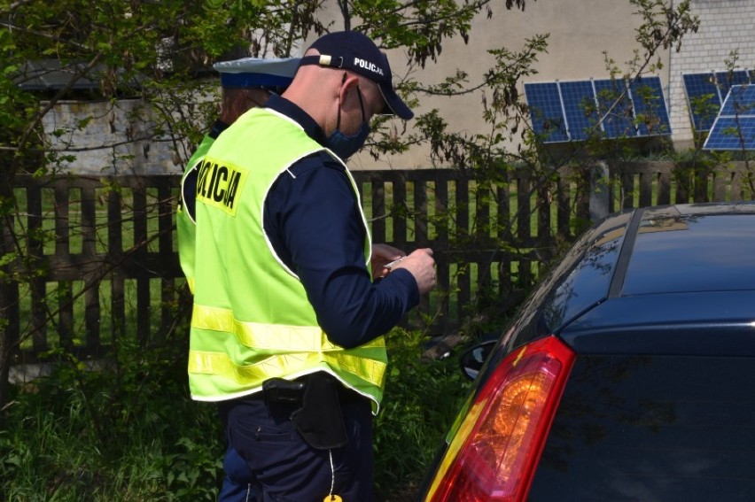 Policja w Kaliszu prowadziła kaskadowy pomiar prędkości....
