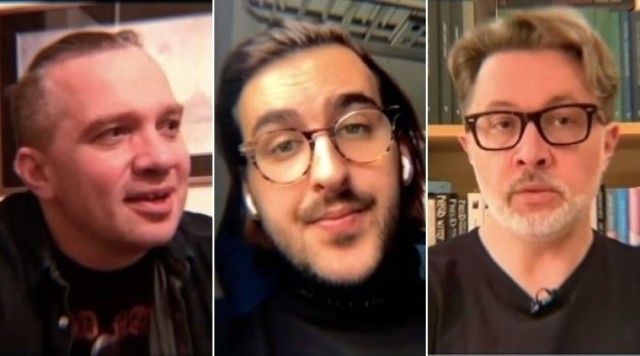 Łukasz Orbitowski, Igor Walaszek, Michał Rusinek wzięli udział w projekcie wspierającym Strajk Kobiet