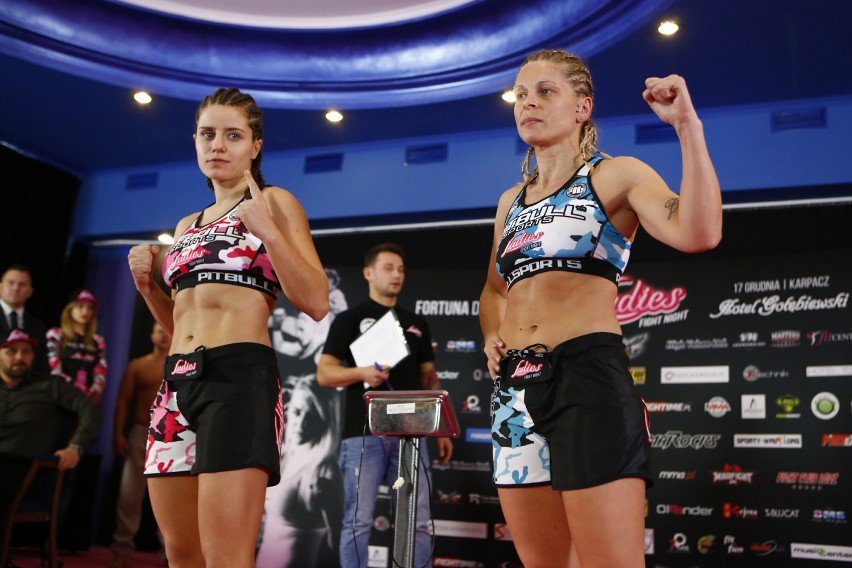 Gala Ladies Fight Night w Karpaczu 2016. Zobaczcie zdjęcia z oficjalnego ważenia [GALERIA]