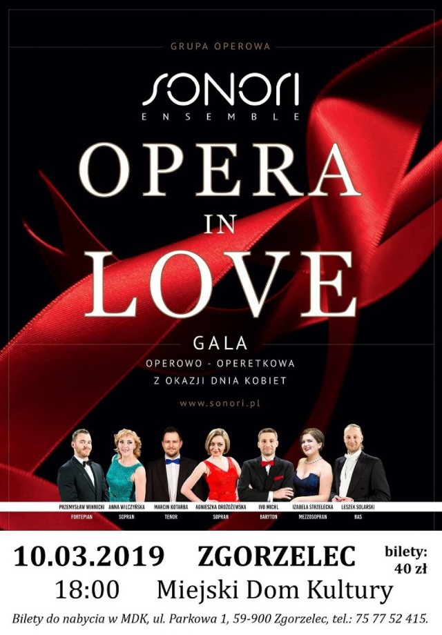 Opera in Love w zgorzeleckim domu kultury już 10 marca!
