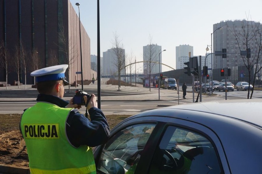 Policja, akcja NURD w Katowicach