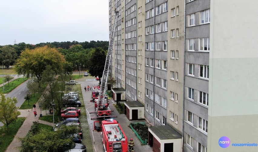 Trzydniowa akcja straży pożarnej na ulicy Ostrowskiej we...