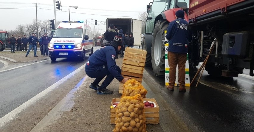 Rolnicy z powiatu chełmińskiego także protestują,...