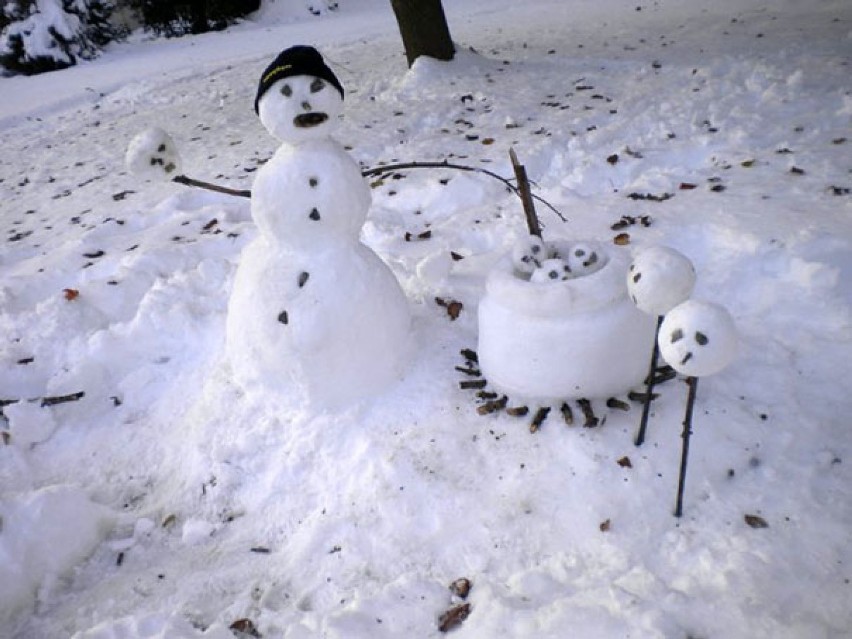 Najbardziej pomysłowe śniegowe bałwany jakie widziałeś!...