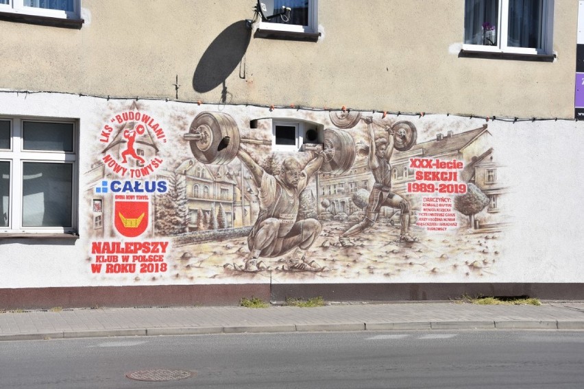 Nowy Tomyśl: Powstaje kolejny mural. Przypominamy - jakie już są [GALERIA]