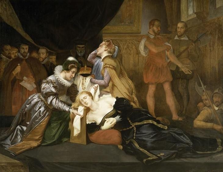 8 lutego 1587 – Za udział w spisku przeciwko królowej Anglii...