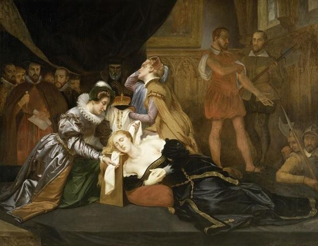 8 lutego 1587 &#8211; Za udział w spisku przeciwko królowej Anglii Elżbiecie I ścięto królową Szkotów Marię I Stuart.