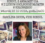 Spotkanie wicekonsula USA z kołobrzeską młodzieżą - i nie tylko