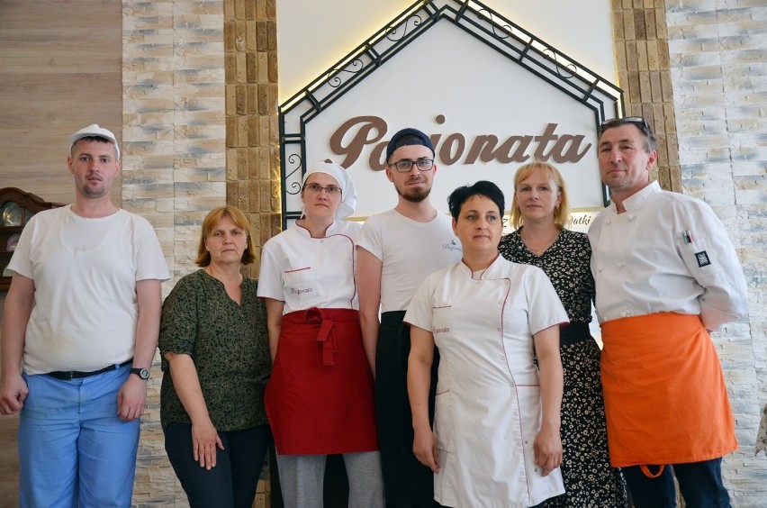 Załoga restauracji „Pasjonata" w Głogowie