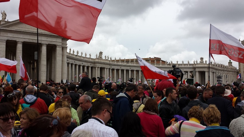 Kanonizacja 2014 - Krotoszynianie w Watykanie