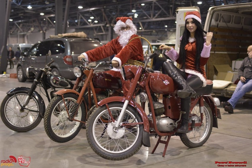 Bazar motocyklowy Oldtimerbazar w Expo Silesia w Sosnowcu - edycja mikołajkowa [ZDJĘCIA z 2 grudnia]