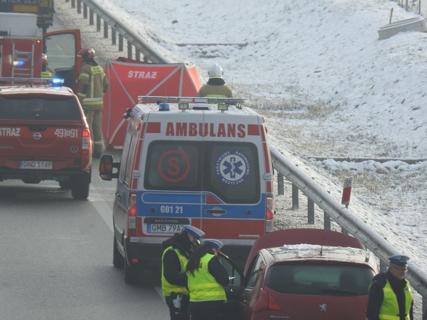 Śmiertelny wypadek w powiecie nowodworskim 21.11.2022 r....