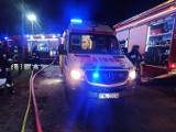 Pożar budynku mieszkalnego w Siedlcu. Jedna osoba trafiła do szpitala