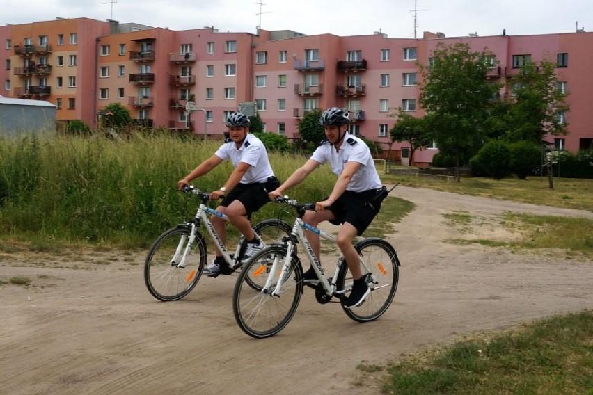 Patrole rowerowe w Kłobucku! [FOTO]