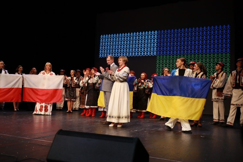 Na scenie wystąpili laureaci międzynarodowych i ukraińskich...