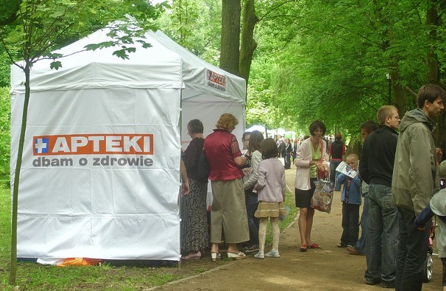 W sobotę w parku miejskim w Łęczycy odbyła się osiemnasta Powiatowa Majówka Zdrowia.
