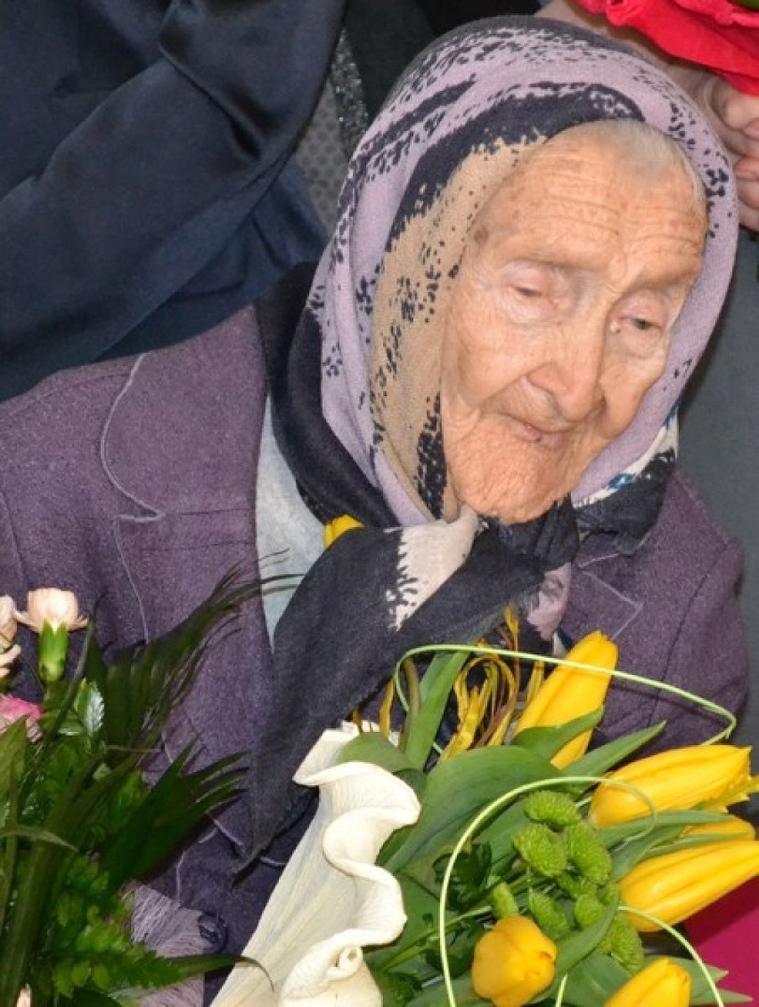 Końskowola: pani Janina Kozak skończyła sto lat