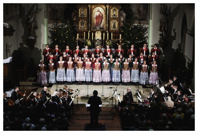 Zespół Śląsk wystąpił z koncertem Bożonarodzeniowym w Kościele pw. Najświętszego Serca Pana Jezusa