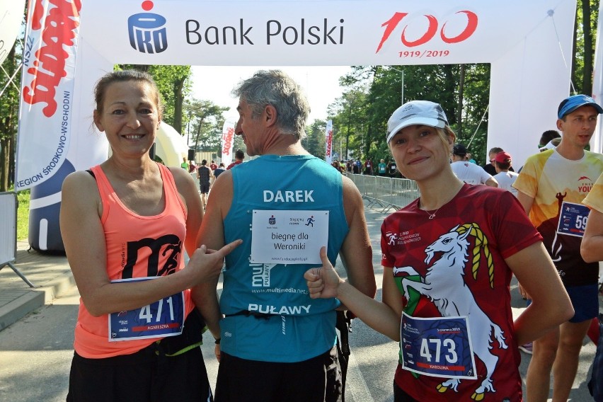 Biegnąc w 7. Półmaratonie Solidarności pomogli zebrać pieniądze dla chorej Weroniki