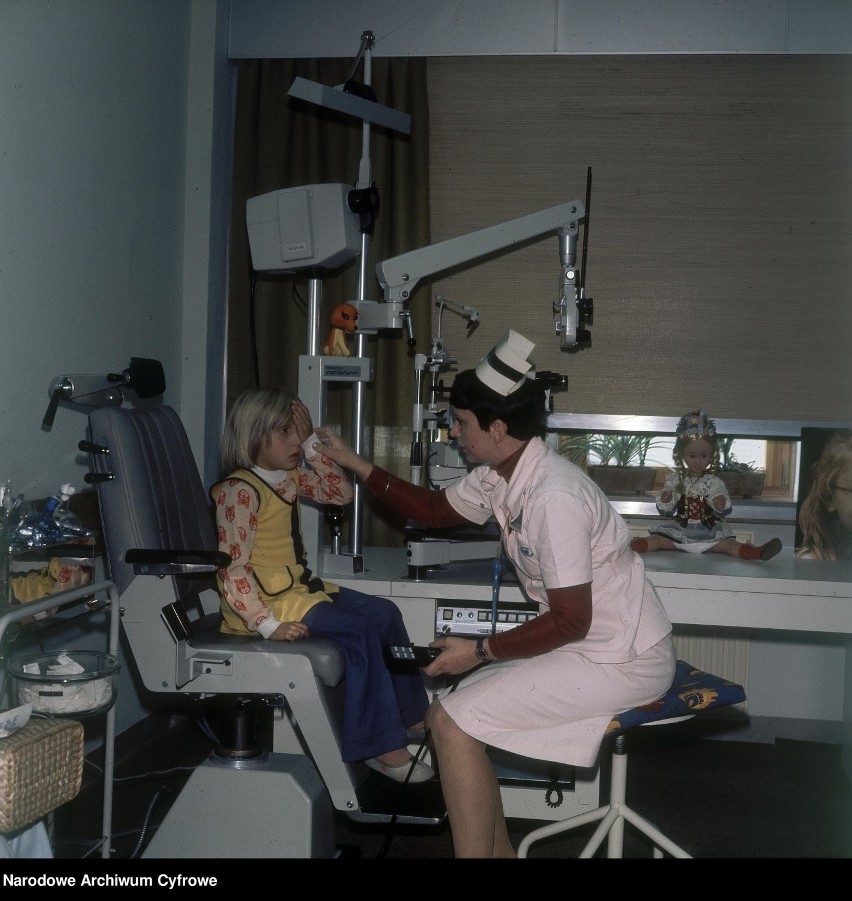 Fotografia wykonana w 1978, najprawdopodobniej w Szpitalu...