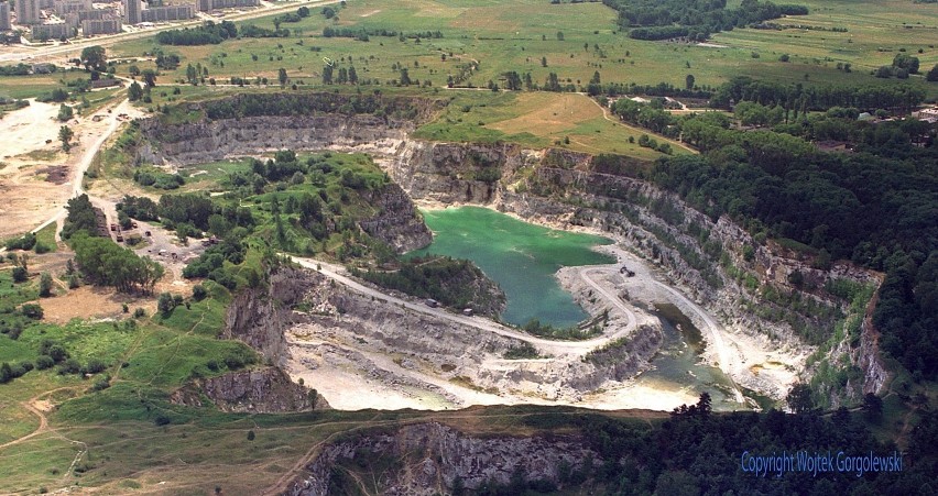 Krakowski Zakrzówek w latach 1981-2008.