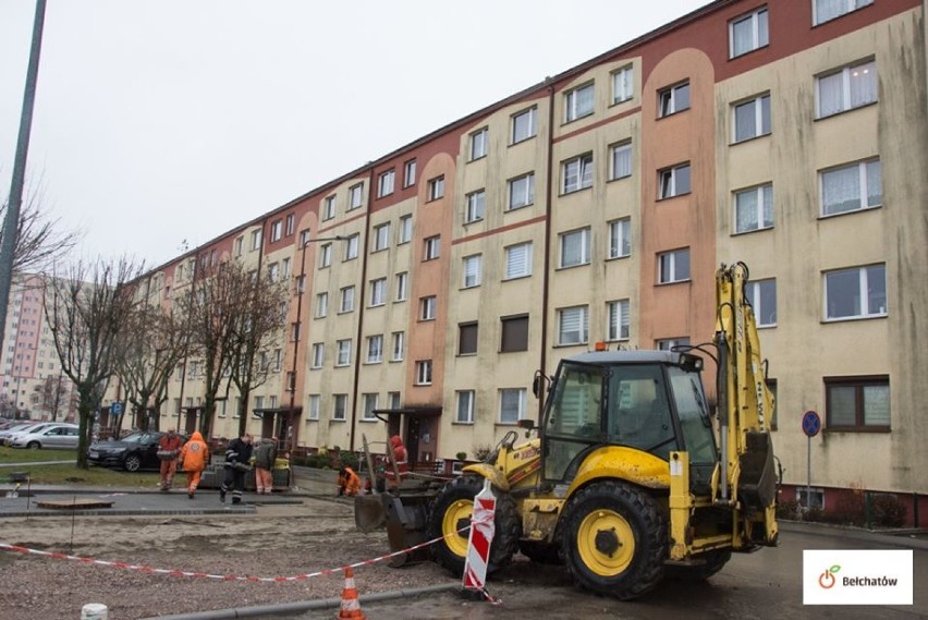 Nowe miejsca parkingowe powstają w Bełchatowie