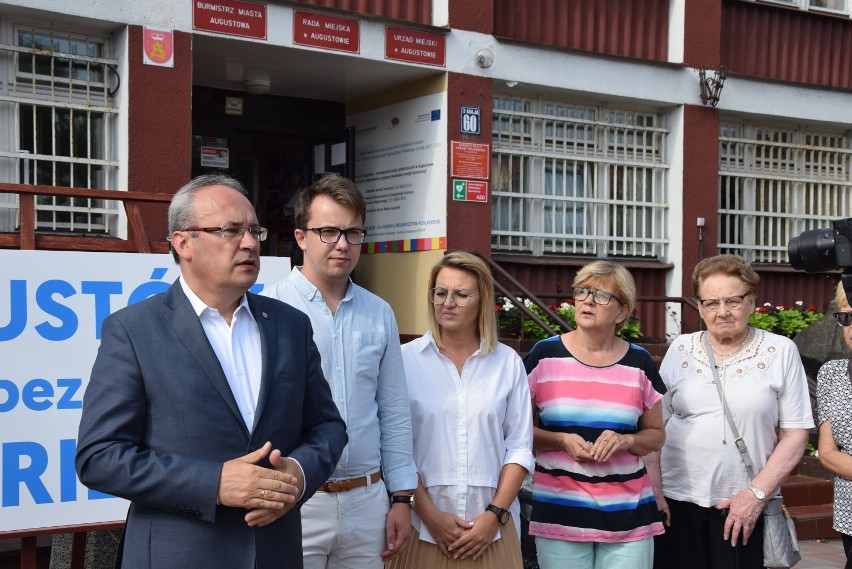 Augustów bez barier. Władze miasta biorą się za wysokie krawężniki