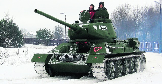 Jedną z licytowanych w Tomaszowie atrakcji będzie przejażdżka czołgiem T-34