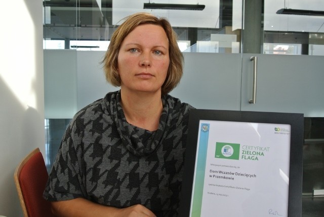 Zielona Flaga, certyfikat, po raz trzeci przyznana została DWD w Przemkowie za działalność proekologiczną.