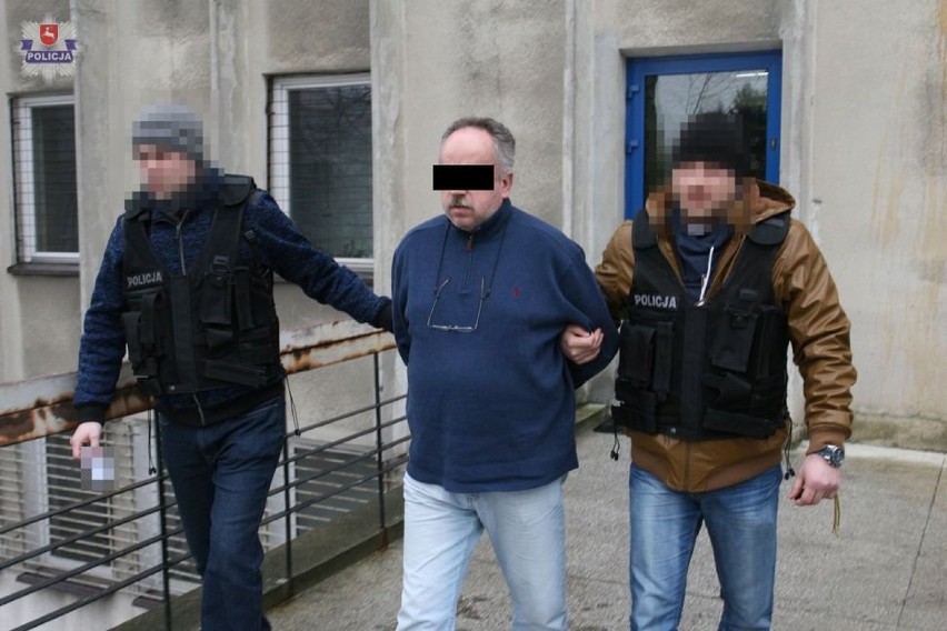 56-latek z Lublina został rozpoznany i zatrzymany przez...
