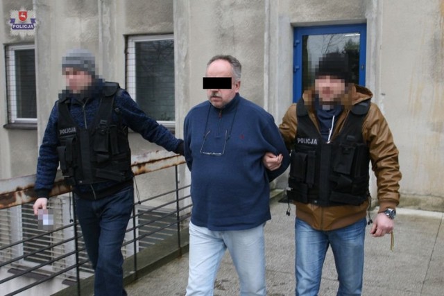 56-latek z Lublina został rozpoznany i zatrzymany przez policjantów, gdy jechał samochodem
