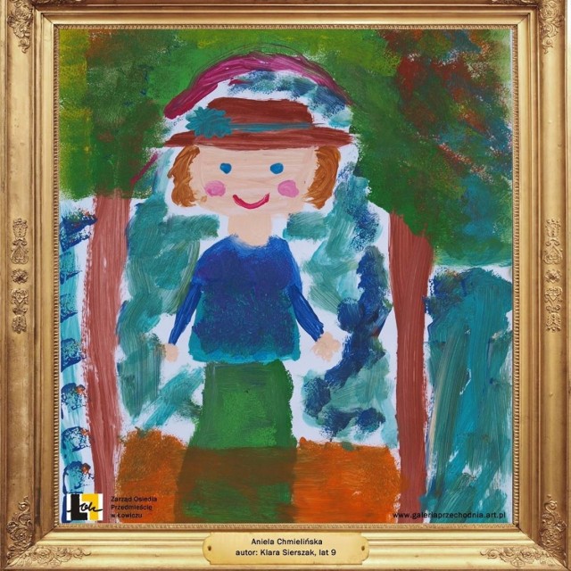 Podczas wernisażu będzie można obejrzeć m. in. pracę dziewięcioletniej Klary Sierszak, która namalowała Anielę Chmielińską, przedwojenną animatorkę księżackiego folkloru