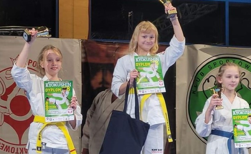Zawodniczki KSW BUSHI z Radomska najlepsze w Kyokushin CUP 8